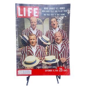 Life Magazine September 15 1958 Bing Crosby's 4 Musical Sons